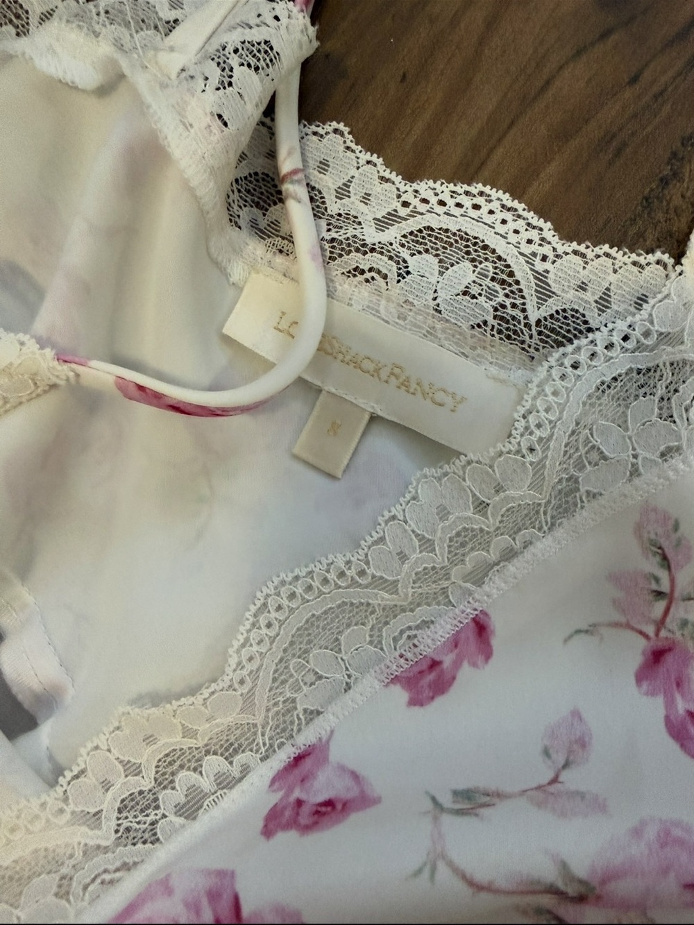 LoveShackFancy Pink Floral Slip Dress - Picture 5 of 5